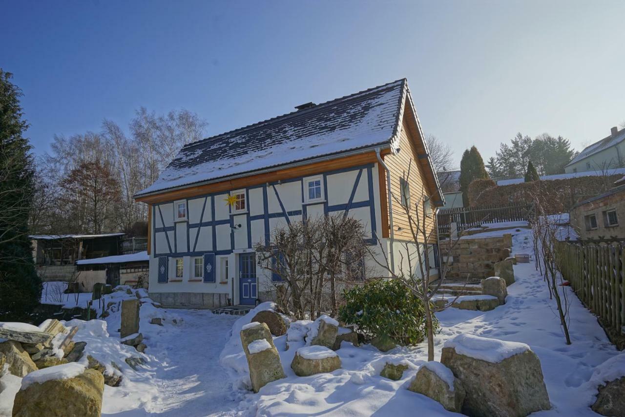 Goldbachhaeuschen Villa Olbersdorf Exterior foto
