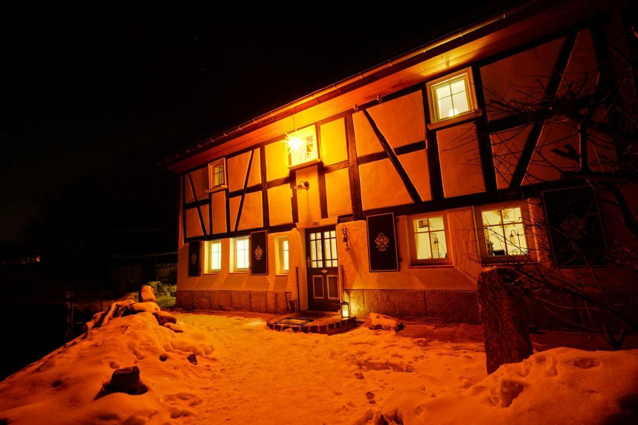 Goldbachhaeuschen Villa Olbersdorf Exterior foto